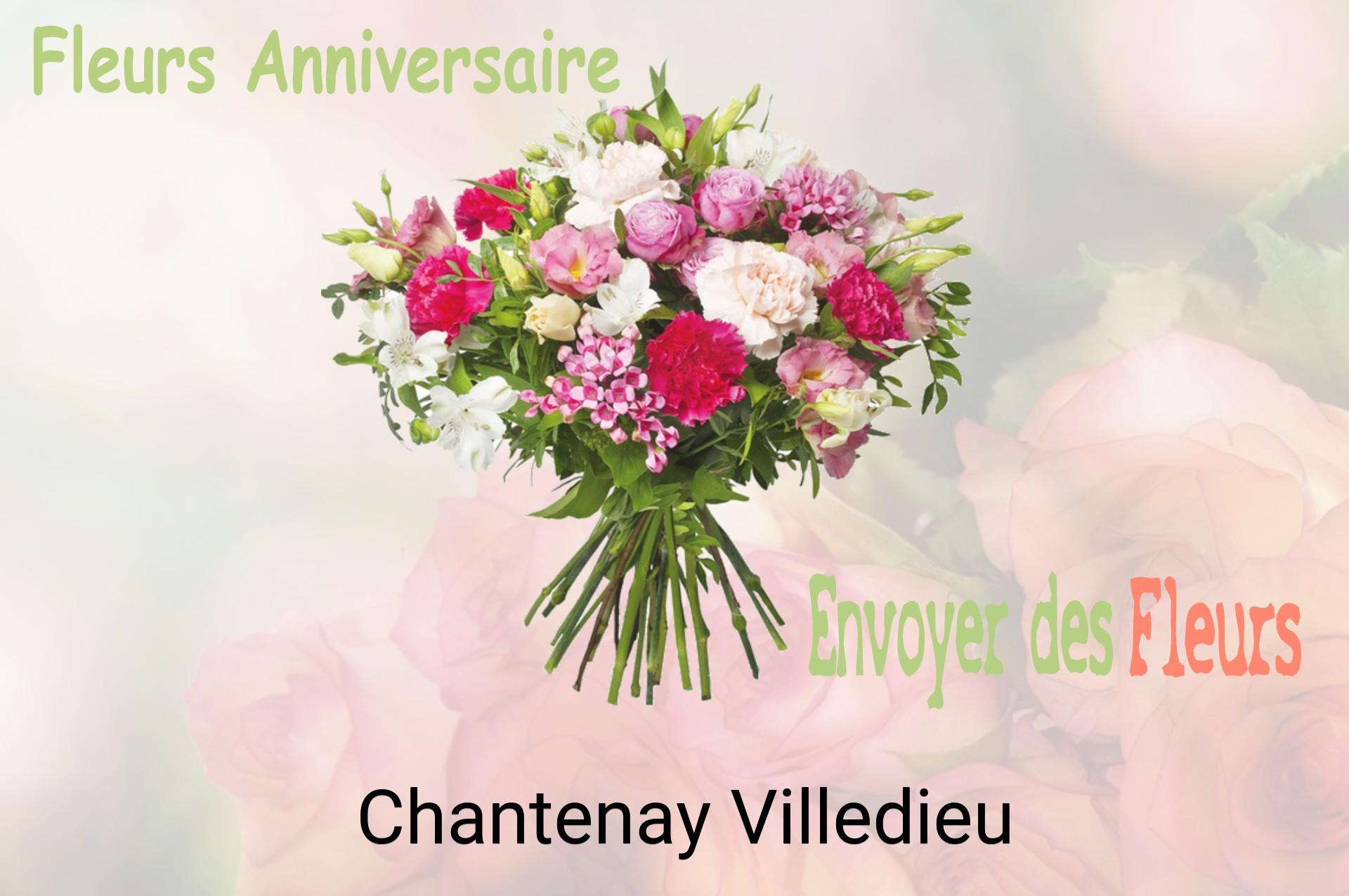 Bouquet de fleurs d’anniversaire livré à Chantenay-Villedieu